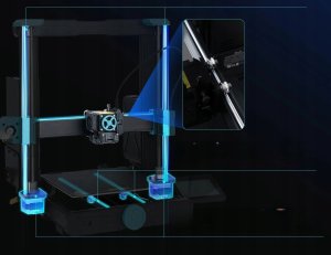 Sovol SV06 ACE Drukarka 3D 600 mm/s kamera druk 8,66x8,66x9,84'' 2024 7