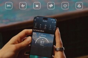 Inteligentny Pierścień Oura Ring 4 Monitor zdrowia/aktywności 8 dni pracy 3