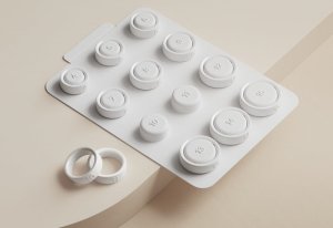 Smart Ring Samsung Oura Ring 4 Monitor zdrowia/aktywności 8 dni pracy 5