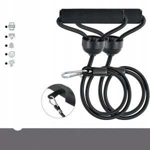 QIKtech PLATFORMA WIBRACYJNA Masażer Trening Całego Ciała Wyszczuplająca Wibrująca Czarny 2