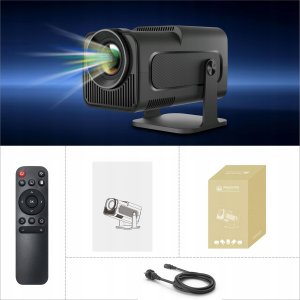 QIKtech RZUTNIK PROJEKTOR TV WIFI FULL HD HY300 LCD LED BLUETOOTH ANDROID (czarny) 7