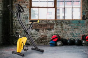 QIKtech Rower Stacjonarny Składany Treningowy Rowerek do Ćwiczeń Fitness do 110kg 2