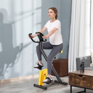 QIKtech Rower Stacjonarny Składany Treningowy Rowerek do Ćwiczeń Fitness do 110kg 3