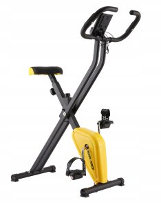 QIKtech Rower Stacjonarny Składany Treningowy Rowerek do Ćwiczeń Fitness do 110kg 8