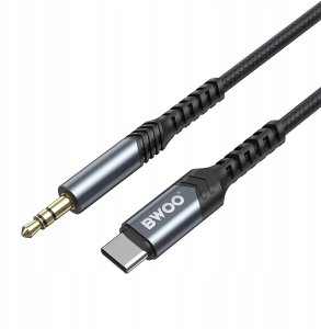 BWOO cable AUX 3.5mm - USB-C BO-AUX066 black 2