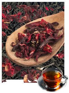 Herbata czarna liściasta o smaku żurawiny aromatyzowana napar herbaty 70g 1