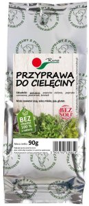 Przyprawa do cielęciny bez soli mieszanka suszonych ziół w proszku 90g 1