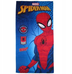 Marvel Spiderman Badehåndklæde 70 x 140 cm - 100 procent bomuld 1
