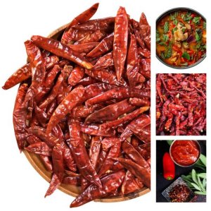 Papryka chilli całe suszone czerwone extra hot przyprawa red dry chilli 40g 1