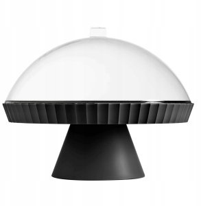 AGORA Patera do ciasta z pokrywą czarna 3