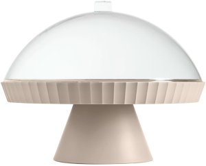 AGORA Patera do ciasta z pokrywą szaro-beżowy 3