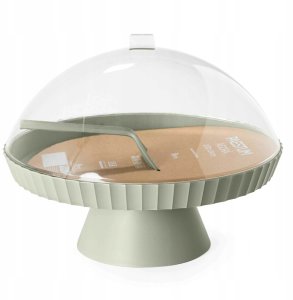 AGORA Patera do ciasta z pokrywą zielona 5