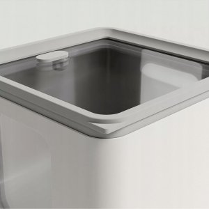 Plast Team QUADRO Zestaw pojemników, szary 2