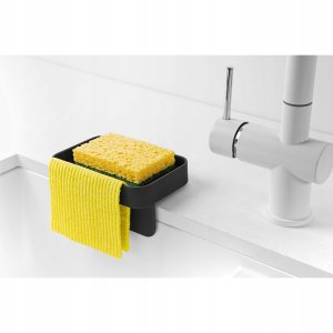 BATTIGIA Uchwyt do gąbki czarny 11