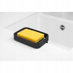 BATTIGIA Uchwyt do gąbki czarny 13