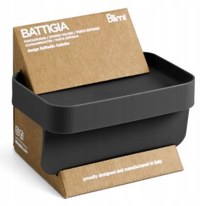 BATTIGIA Uchwyt do gąbki czarny 9