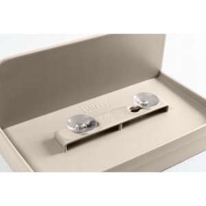 BATTIGIA Uchwyt do gąbki szaro-beżowy 15