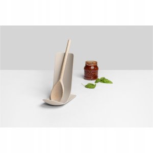 STAND Podstawka pod łyżkę szaro-beżowa 11