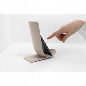 STAND Podstawka pod łyżkę szaro-beżowa 14