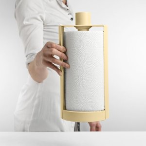 STOP Stojak do ręcznika papierowego żółty 5