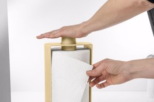 STOP Stojak do ręcznika papierowego żółty 9