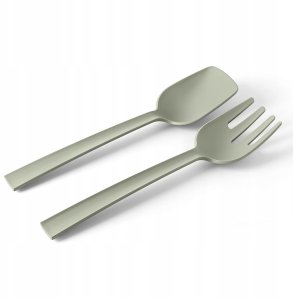 POSATE Zestaw sztućców serwisowych zielony 2