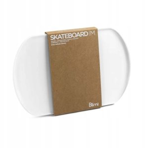 SKATEBOARD Deska do krojenia/serwowania biała 6