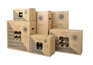 Regał na butelki do wina średni, na 30 butelek 2