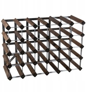 Regał na butelki do wina średni, na 30 butelek 4