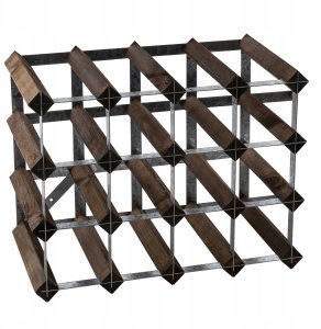 Regał na butelki do wina mały, na 16 butelek 3