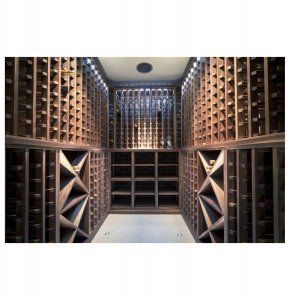 Regał na butelki do wina mały, na 16 butelek 4