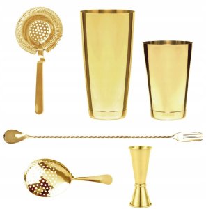 Set barmański złoty 1