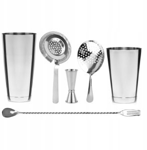 Set barmański stalowy 1