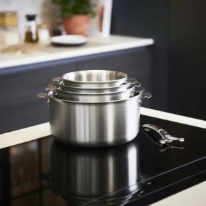 ALCHIMY LOQY Zestaw 3 garnków z pokrywkami i uchyt 3