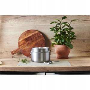 ALCHIMY LOQY Zestaw 2 garnków z rączką stalową 11