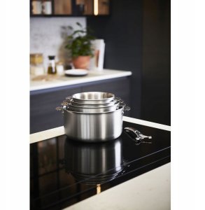 ALCHIMY LOQY Zestaw 2 garnków z rączką stalową 14