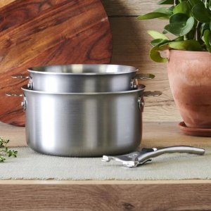 ALCHIMY LOQY Zestaw 2 garnków z rączką stalową 2