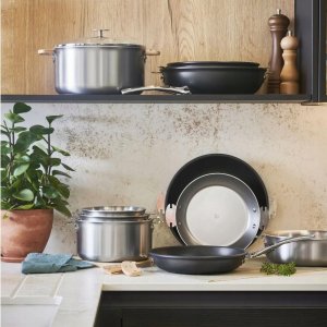 ALCHIMY LOQY Zestaw 2 garnków z rączką stalową 6