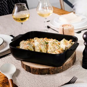 Peugeot APPOLIA Naczynie prostokątne 40 cm Satin Black 2