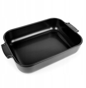 APPOLIA Naczynie prostokątne 36 cm  Satin Black 1