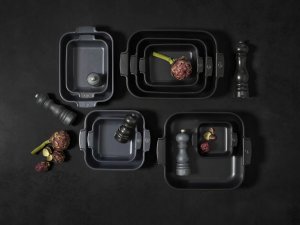 Peugeot APPOLIA Naczynie prostokątne 36 cm Satin Black 4