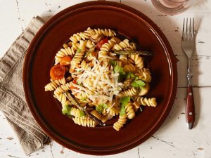 STONE Talerz głęboki 29,5 cm bursztynowy 2