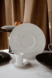 KARBON Talerz kwadratowy 27 cm 4