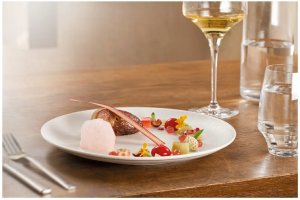 NEOFUSION misa płaska 30 cm, biała 4