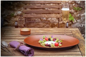 NEOFUSION talerz płaski 27 cm, biały 5