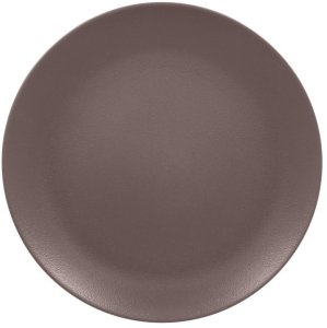 NEOFUSION MELLOW talerz płaski brązowy 31 cm 1