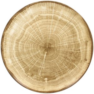 Woodart talerz płaski brązowy 29 cm 1