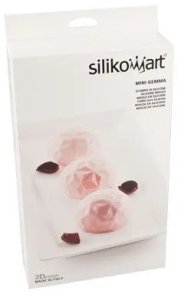 MINI GEMMA - Forma silikonowa, diament 9