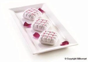 MINI ELEGANZA - Forma silikonowa kwadraty 3