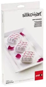 MINI ELEGANZA - Forma silikonowa kwadraty 4